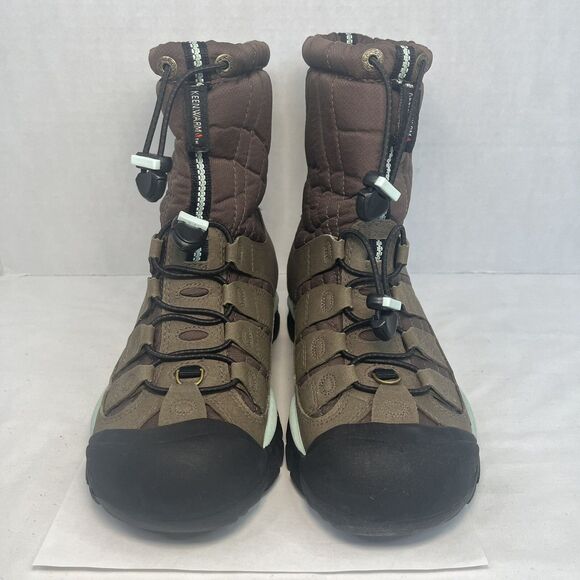 Keen Shellback Keep Warm Winter Snow Boots 200G Insulation Brown Women Size 7 - Picture 2 of 6